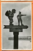 MAI043, Brienz, Wegweiser, 199, Mühlebachfall Planalp ,circulée 1940 - Brienz