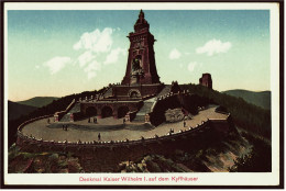 Kaiser-Wilhelm Denkmal Auf Dem Kyffhäuser  -  Ansichtskarte Ca. 1934    (5800) - Kyffhäuser