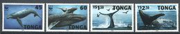 160 TONGA 1996 - Baleine (Yvert 1040/43) Neuf ** (MNH) Sans Charniere - Tonga (1970-...)