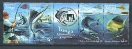 160 TONGA 2001 - Peche Sproive Poisson (Yvert 1185/88) Neuf ** (MNH) Sans Charniere - Tonga (1970-...)