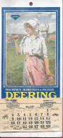 Calendrier Publicitaire Machines Agricoles & Ficelles DEERING Avec Feuillet Détachables (mai 1926) Belle Image - Grossformat : 1921-40