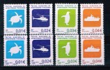 SERIES TAAF CENTIMES 2013 GRAVES ET 2014 OFF SET Ou X 4 En Bloc. La 5ème Offerte. ENVOI FRANCO - Unused Stamps