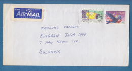 207657 / 2001 - 85+80 C.  - CHRISTMAS SANTA CLAUS FLY BIRD , Year Of The Pig  ,  , Australia Australie Australien - Lettres & Documents