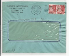 DANEMARK - 1941 - ENVELOPPE Avec CENSURE ALLEMANDE AU DOS De COPENHAGUE Pour La SUISSE - Cartas & Documentos