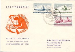 BERLIN CANOE  SLALOM RACES 1961  (M160206) - Kanu