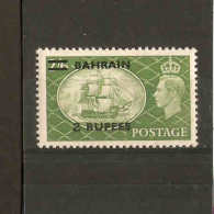 BAHRAIN 1951 2R On 2s 6d SG 77  LIGHTLY MOUNTED MINT Cat £50 - Bahrain (...-1965)