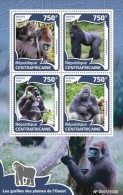 Central African Republic. 2016 Gorillas. (002a) - Gorilles