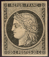 No 3, Noir Sur Jaune, Très Frais. - TB - 1849-1850 Cérès
