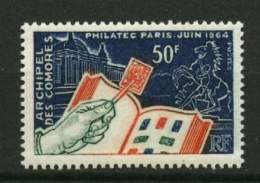 Comores ** N° 32 - " Philatec" . - Unused Stamps