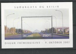2002 MNH Iceland, Block  31, Postfris** - Hojas Y Bloques