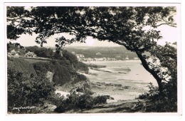 RB 1089 - Squibbs Real Photo Postcard - Houses & Beach Saundersfoot Pembrokeshire - Wales - Pembrokeshire