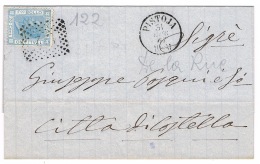 RB 1089 - 1839 Italy Letter Nizza To Porto Maurizio Rated 6 - Altri & Non Classificati