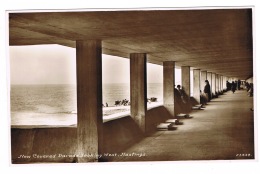 RB 1090 - Early Postcard - Rough Sea & Bathing Huts West Parade - Bognor Sussex - Hastings