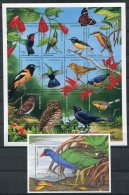 Antigua Et Barbuda      1931/1942 **  +  Bloc  322  **    Oiseaux/birds - Antigua And Barbuda (1981-...)