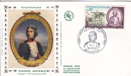 Thème Napoléon - Enveloppe - Oblitération Spéciale - Napoléon