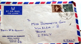 INDIA - 1960 AEROGRAMMA VIAGGIATO - Airmail