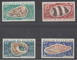WALLIS Et FUTUNA - Faune - Coquillages : Conus Ammiralis, Cypraea Ascellus, Mitra Papalis, Turbo Petholatus - - Unused Stamps