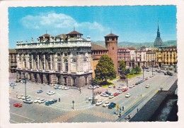 TORINO: Piazza Castello E Palazzo Madama (animée, Voitures, ...) - Palazzo Madama