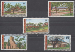 WALLIS Et FUTUNA - Bâtiments Et Monuments De Wallis Et Futuna : Bureau Des PTT à Mata-Utu, Hôpital De Mata-Utu, Palais - Unused Stamps