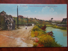 59 - LOUVROIL – Grotte De Notre-Dame De Lourdes Et La Vallée De La Sambre. (colorisée) - Louvroil