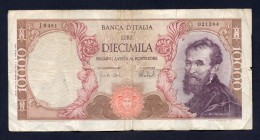 10000 Lire Michelangelo Buonarroti 15-02-1973 - 10000 Lire