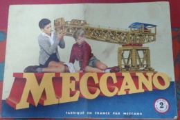 Brochure Meccano Manuel D´instructions N° 2 1958 - Meccano