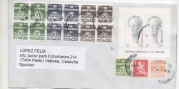 3006  Carta Holstad 2016 Dinamarca,  Sello Perforado Comercial, T.H.M - Cartas & Documentos