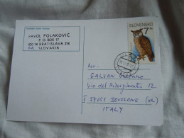 ECHECS - CHESS - SCHACH - Carte Joyeux -SCACCHI -Chess Correspondence - SLOVAKIA  1999 - Scacchi