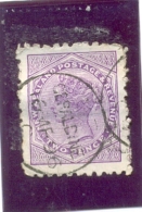 1882 NOUVELLE ZELANDE Y & T N° 61 ( O ) - Usados