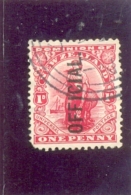 1907 NOUVELLE ZELANDE Y & T N° 28 ( O ) - Postage Due