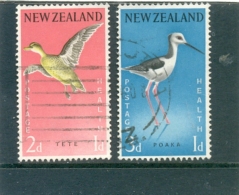 1959 NOUVELLE ZELANDE Y & T N° 379 - 80 ( 0 ) Les 2 Timbres - Used Stamps