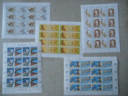 0031 Griechenland Greece Bogen 1685/86,1802/03,1848/49,1908/09,1946/47 Mnh Lot Europa CEPT - Blocks & Sheetlets