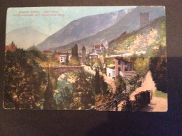 AK Italia Trentino-Alto A.MERANO MERAN KURORT MERAN  JOH.F.AMONN M 308.CARTOLINA 1914 - Merano