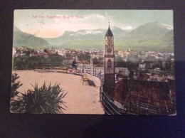 AK Italia Trentino-Alto A.MERANO MERAN TAPPEINER WEG  JOH.F.AMONN 1908. Nr.5168.CARTOLINA 1910 - Merano