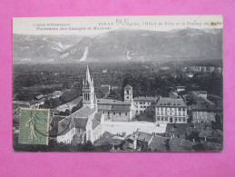 VINAY - L'église - L'hôtel De Ville Et Le Champ De Mars - Vinay