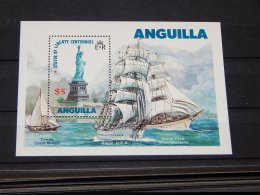 Anguilla - 1985 Statue Of Liberty Block MNH__(TH-14837) - Anguilla (1968-...)