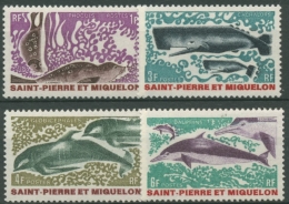 Saint-Pierre Et Miquelon 1969 Meerestriere 443/46 Postfrisch - Nuevos