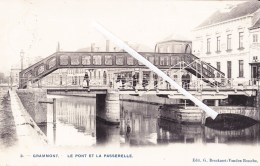 GRAMMONT - Le Pont Et La Passerelle - Superbe Carte Animée - Geraardsbergen