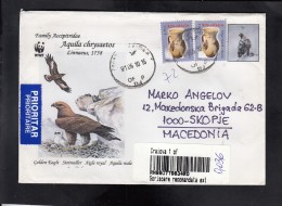 R-COVER / MACEDONIA ** - Storia Postale