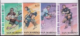 San Marino 2003 Rugby World Cup MNH - Usados