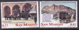 San Marino 2003 Start Of StagecoachMail Service 120th Anniversary MNH - Gebruikt