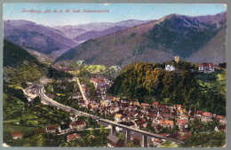 1784 - Alte Ansichtskarte - Hornberg Nach Lößnitz 1919 - Metz - Hornberg