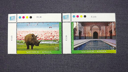 UNO-Wien 756/7 **, UNESCO-Welterbe: Afrika: Seen Des Great Rift Valley, Kenia, Medina Von Marrakesch, Marokko - Unused Stamps