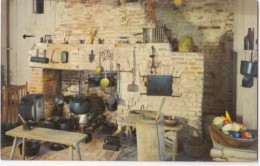 Plantation Kitchen, Oakley Plantation, Louisiana, Unused Postcard [17135] - Other & Unclassified