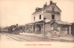 89-SAINT-JULIEN-DU-SAULT   INTERIEUR DE LA GARE - Saint Julien Du Sault