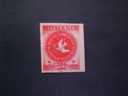STAMPS ROMANIA 1946 The Romanian Society For Friendship With The Soviet Union ARLUS IMPERF !! 300L +1200 L MNH - Plaatfouten En Curiosa