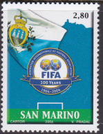 San Marino 2004 FIFA Centenary  MNH - Usados