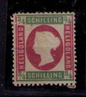 HELIGOLAND 1869-1874 -3/4 SCHILLINGS - YVERT Nº 7 - MH - Heligoland (1867-1890)