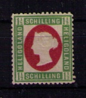 HELIGOLAND 1869-1874 - 1 1/2 SCHILLINGS - YVERT Nº 9 - MH - Heligoland (1867-1890)