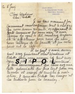 Lettre à Entête  Chez Nous , 3 Dalysfort Road Salthill Galway Ireland Années 1930 Env BE - Reino Unido